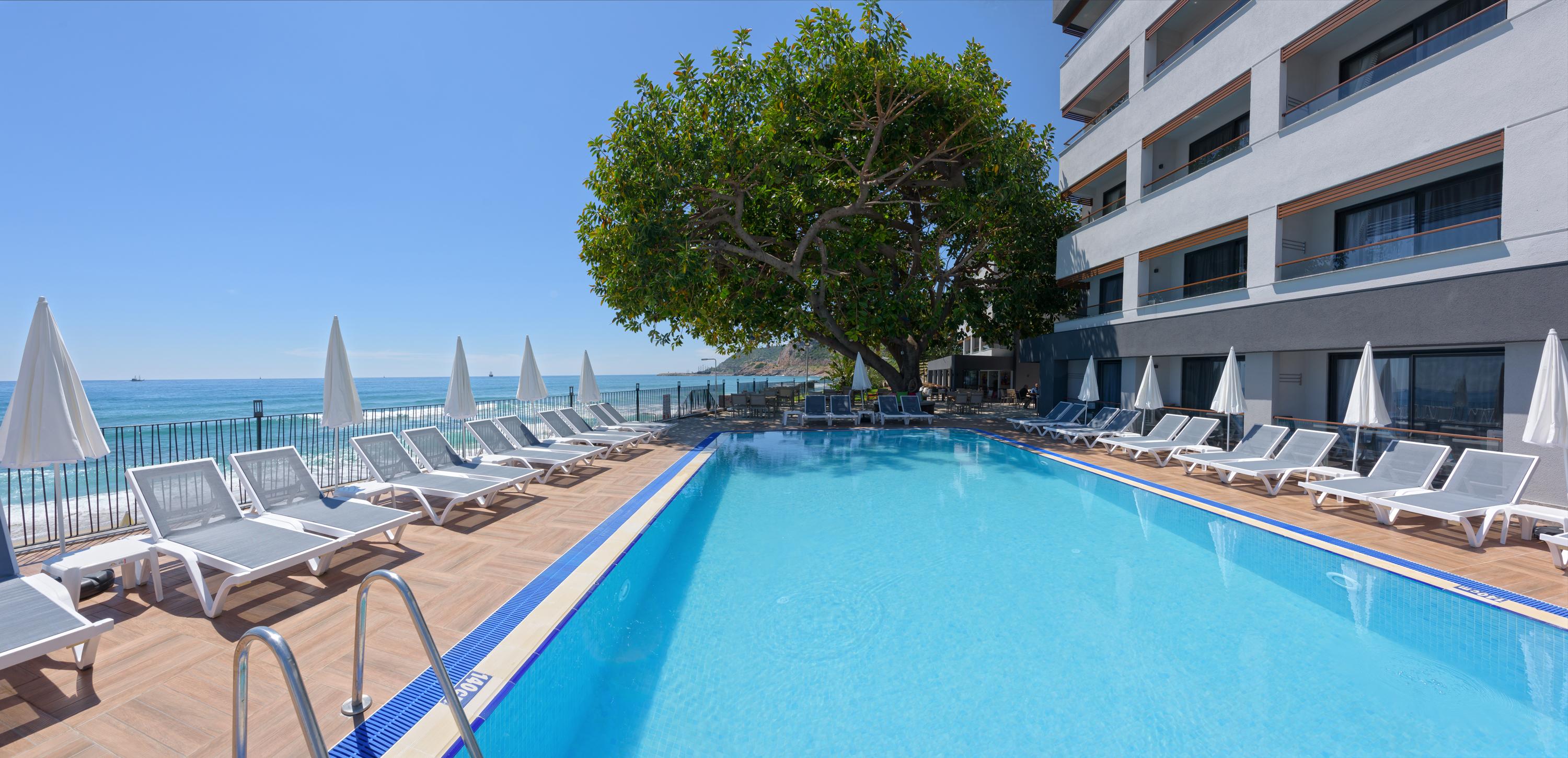 Floria Beach Hotel Alanya Esterno foto